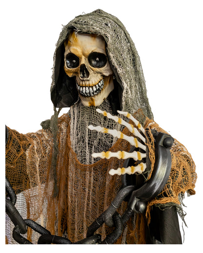 Grim Reaper Stand Figure With Movement, Light & Sound 170cm