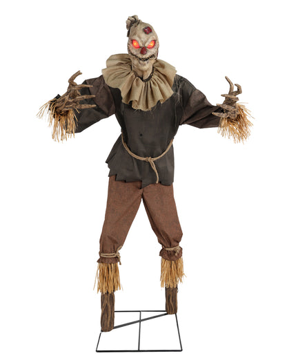Grim Stalker Scarecrow Halloween Animatronic 213cm