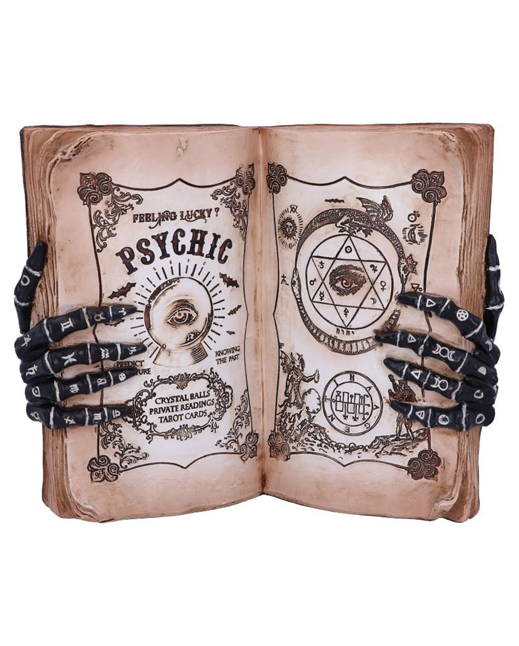 Hellseher Zauberbuch Deko 25,8cm
