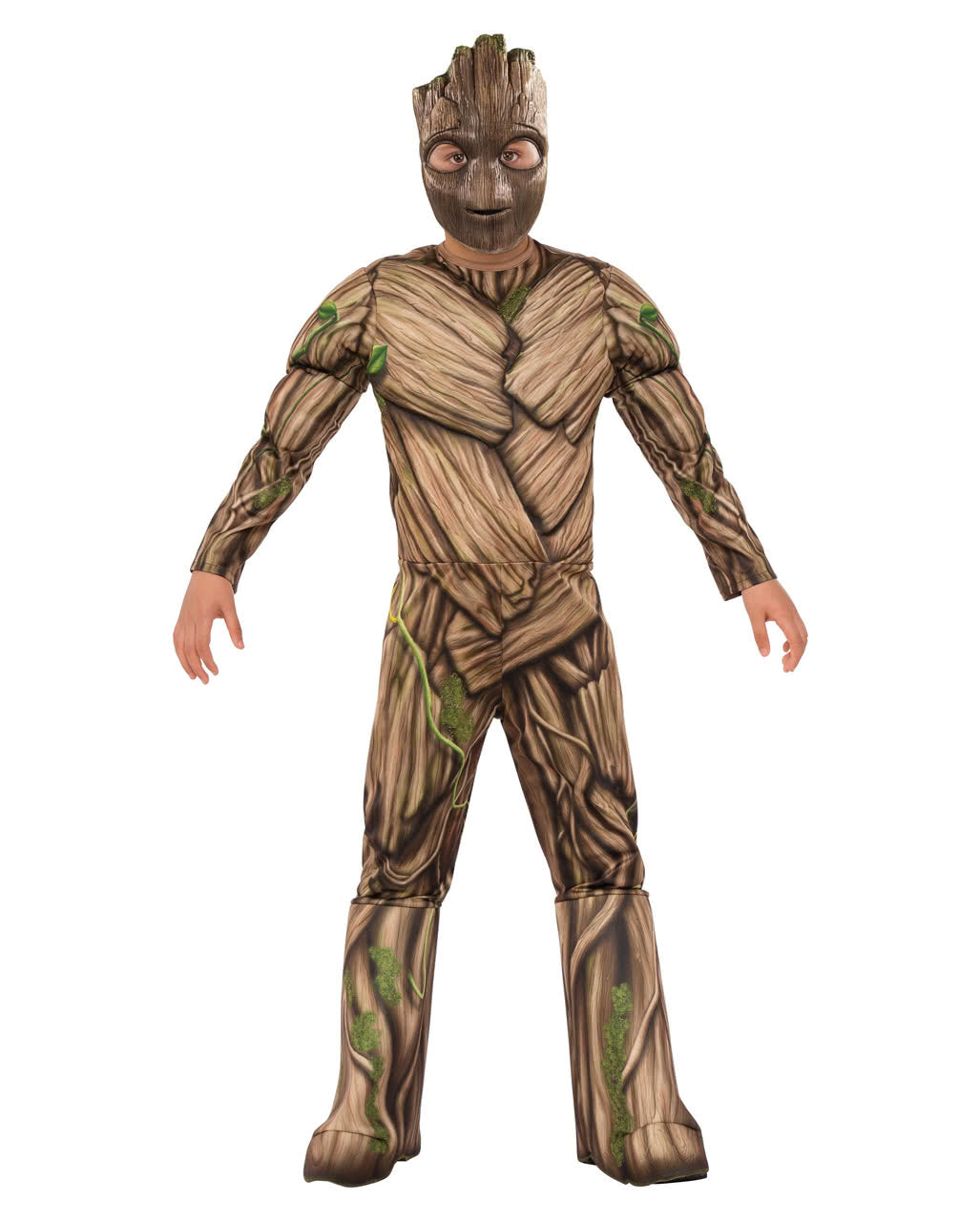 Kinderkostüm Groot mit Maske