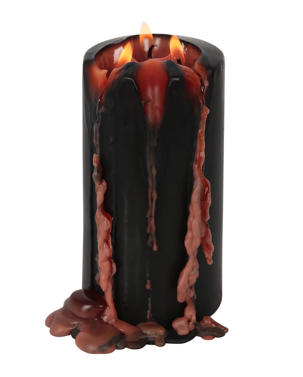 Große Vampirblut Stumpenkerze 15cm