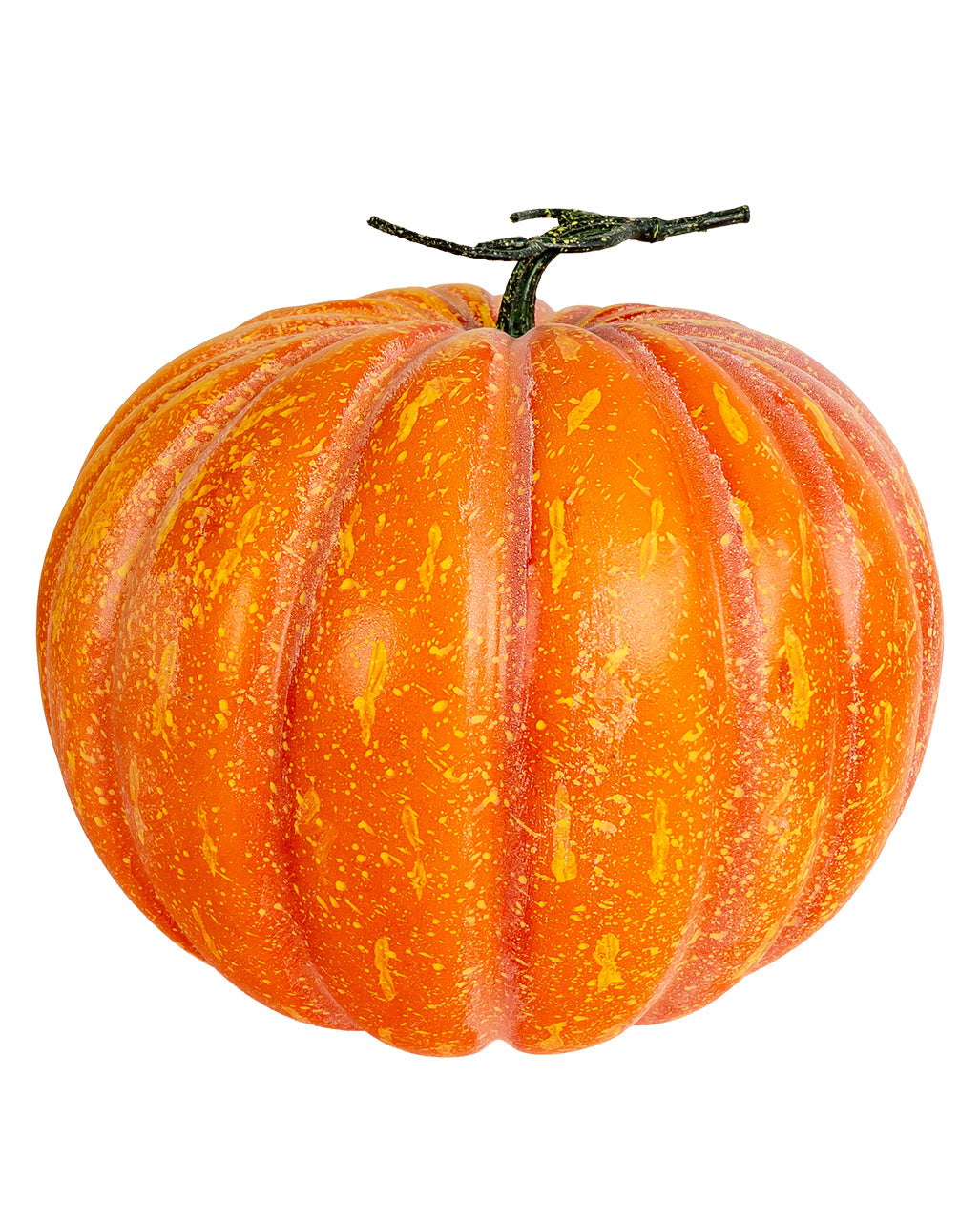 Large Autumn Pumpkin With Stalk 32x26cm