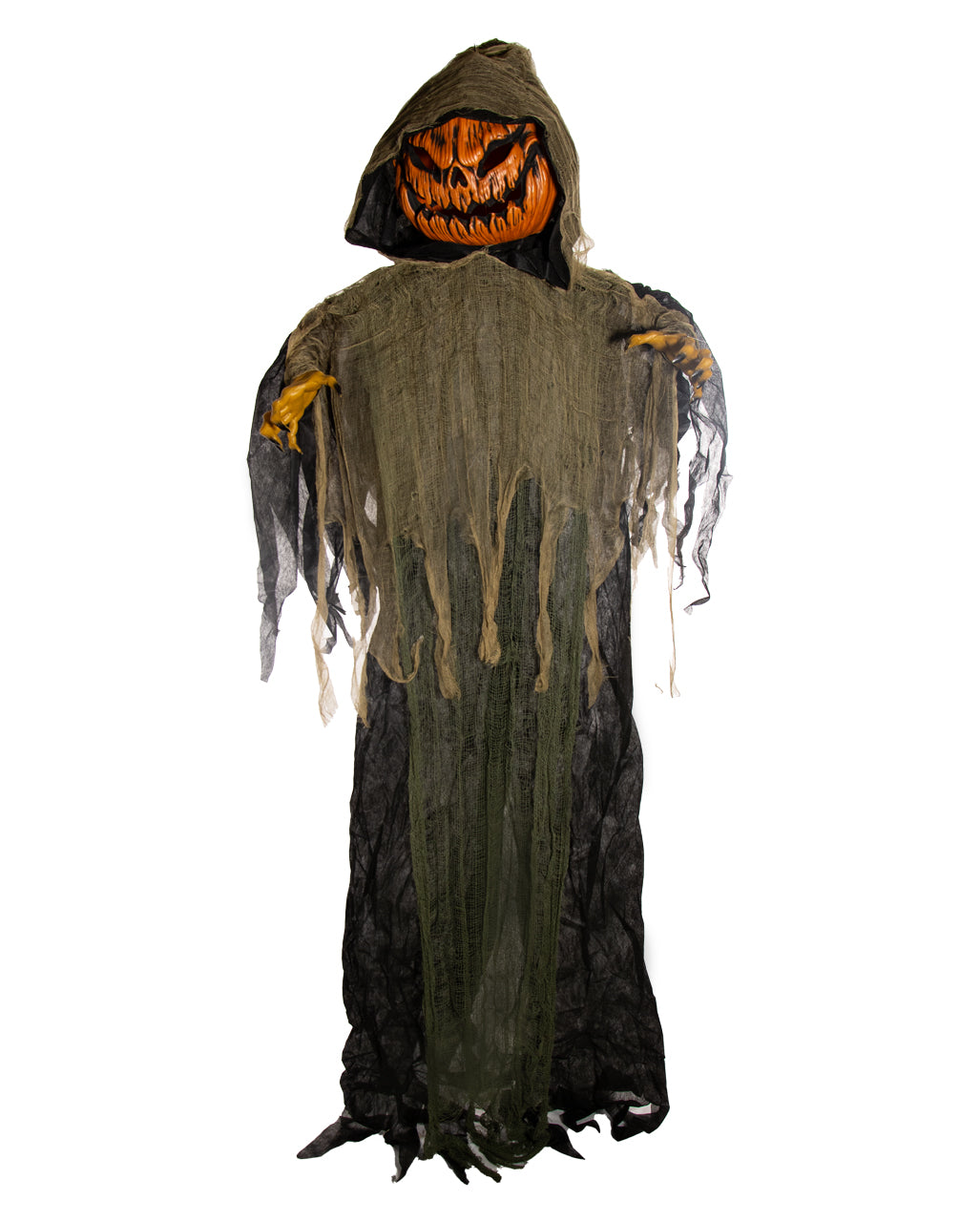 Large Pumpkin Monster Hanging Figure With Light & Sound 215cm