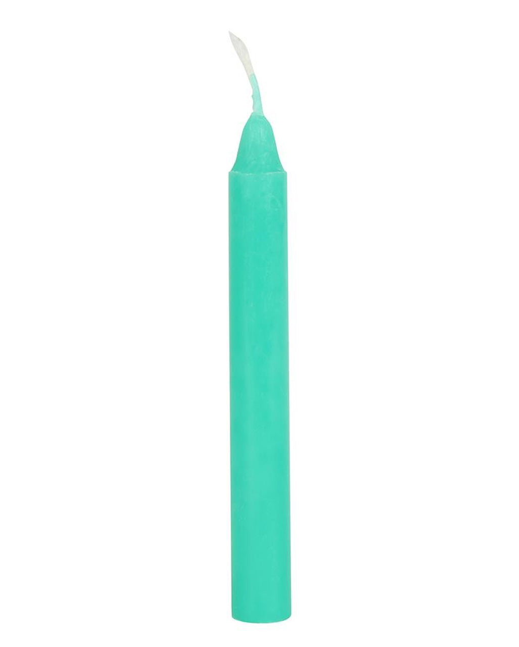 Grüne "Glück" Zauberkerzen 12 St.