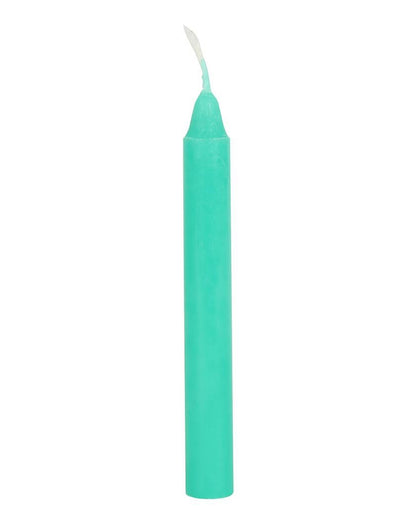 Grüne "Glück" Zauberkerzen 12 St.