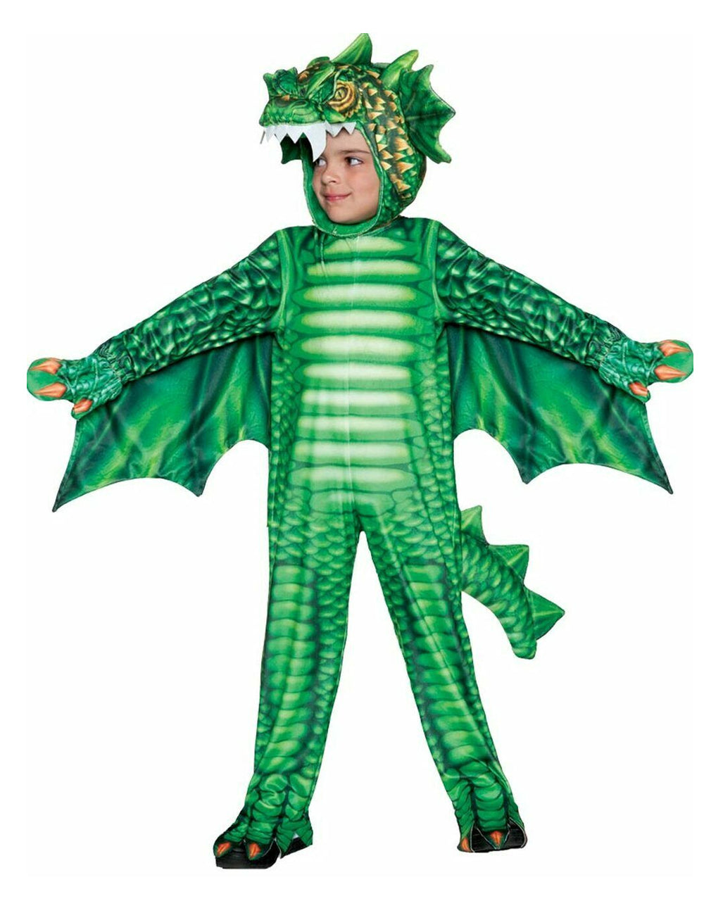 Grüner Drache Kleinkinder Kostüm