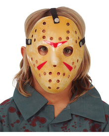 Gruselige Hockey Maske für Kinder