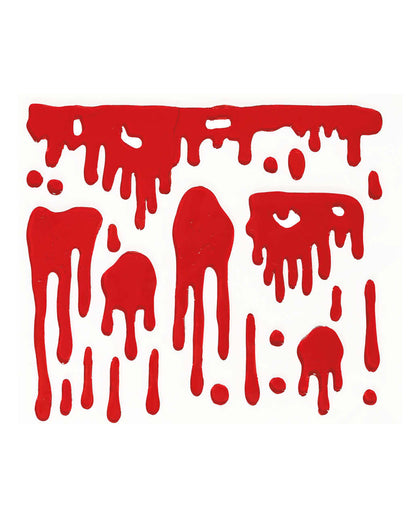 Halloween 3D Blut Fenster Dekoration
