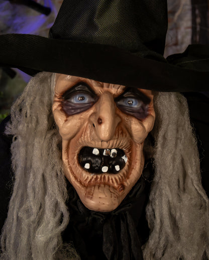 Halloween Animatronic Witch Agatha 180cm