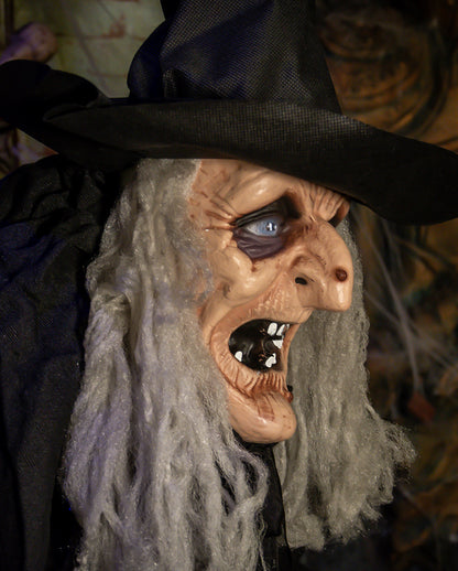 Halloween Animatronic Witch Agatha 180cm