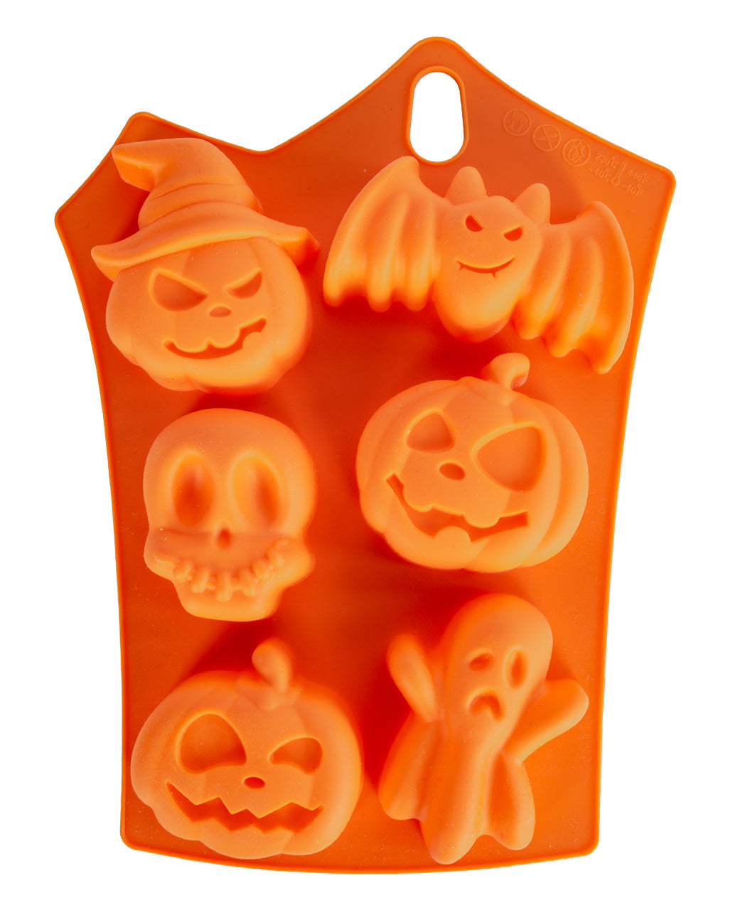 Halloween Eis & Backform mit 6 Motiven