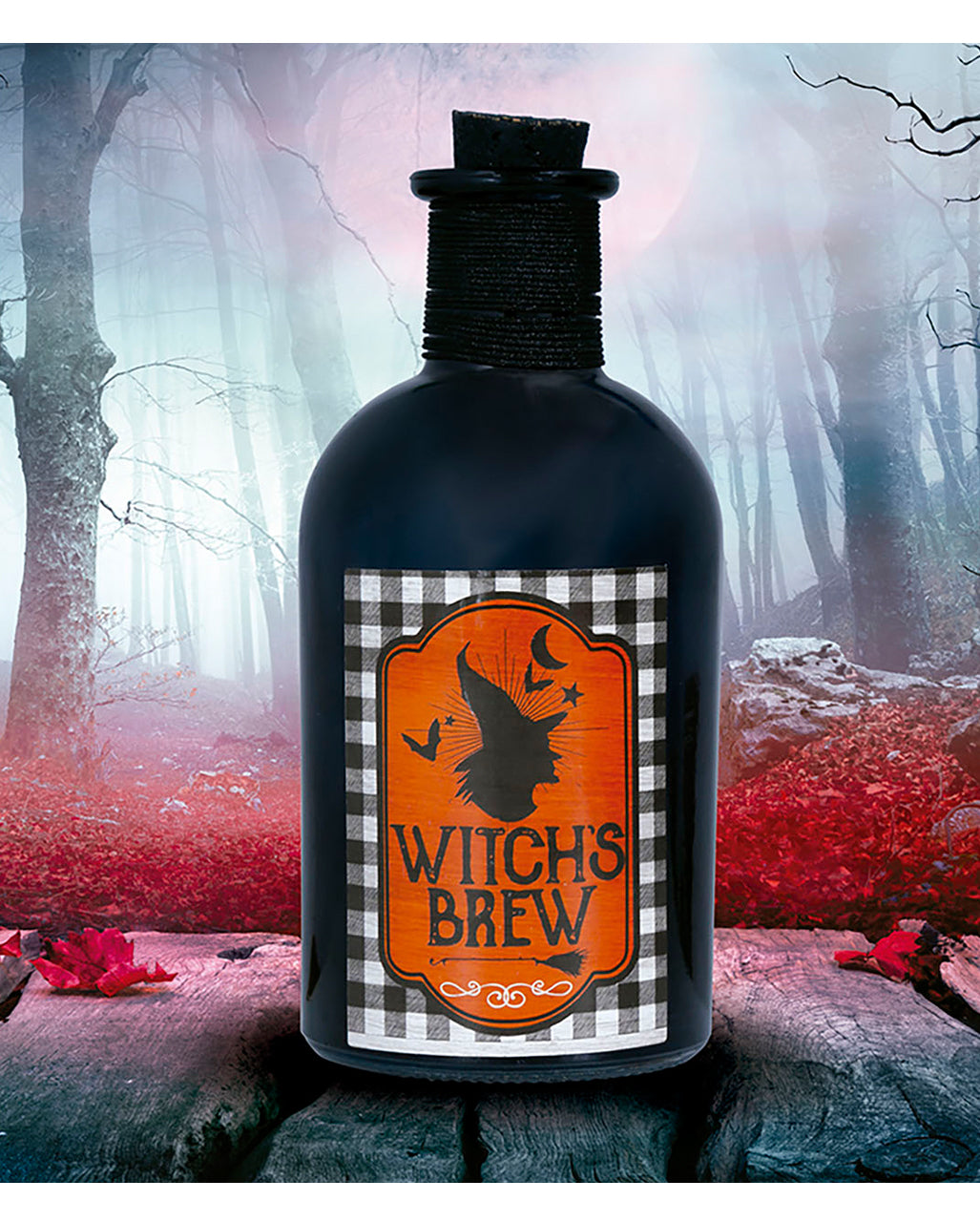 Decoración De Halloween Botella De Veneno 14cm 1 Ud.