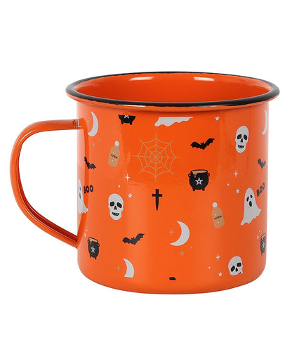 Halloween Enamel Cup