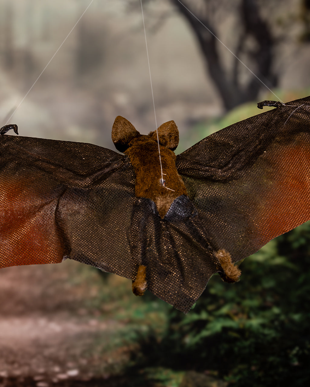 Halloween Fledermaus Braun 54cm
