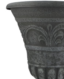 Halloween Friedhof Pflanzenkübel im Steindesign 54cm