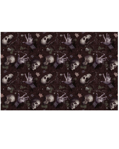 Halloween Graveyard Table Cloth