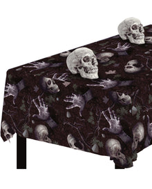 Halloween Friedhof Tischdecke