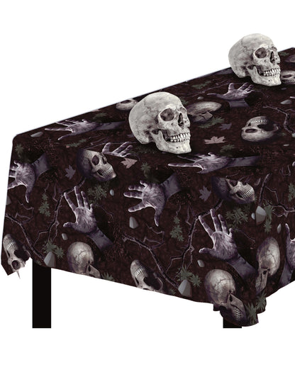 Halloween Graveyard Table Cloth