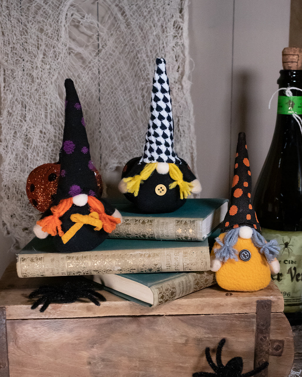 Halloween Gnom zum Aufhängen 16,5cm