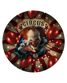 Halloween Horrorclown Circus Pappteller 6 St.