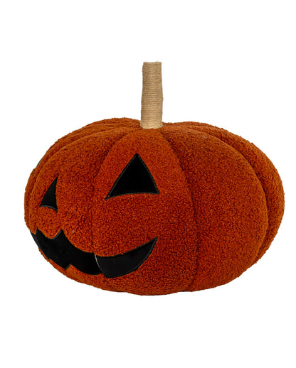 Halloween Kürbis Zierkissen Ø 34cm