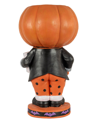 Bonbonschüssel Halloween Kürbis Figur 68cm