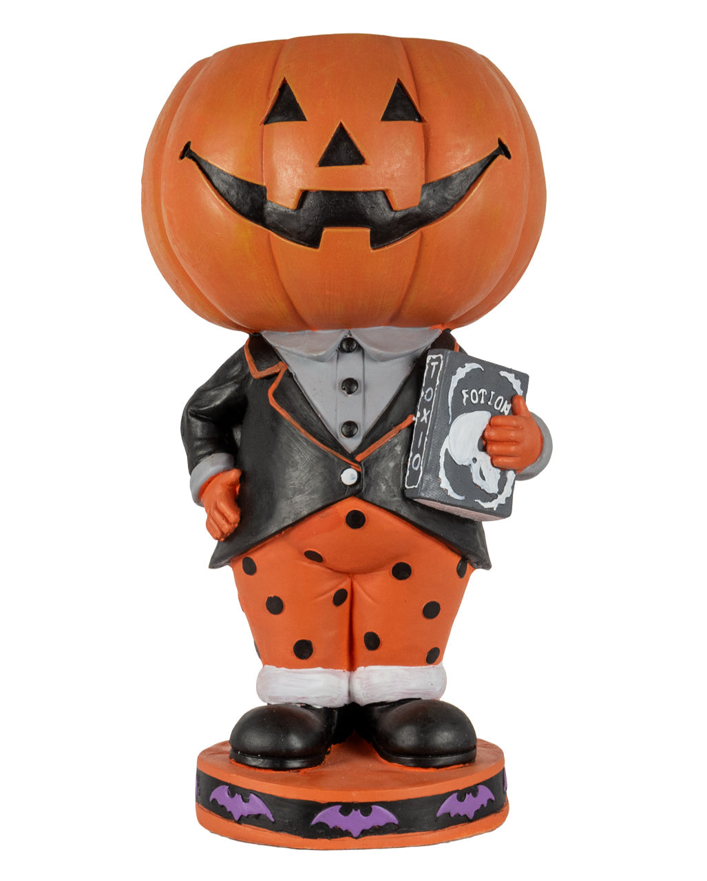 Bonbonschüssel Halloween Kürbis Figur 68cm