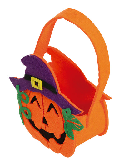 Halloween Kürbis Hexe Körbchen