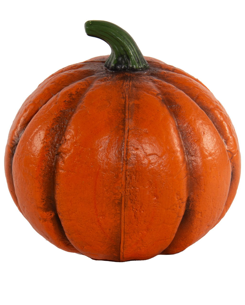 Zucca Di Halloween Con Smorfia Di Teschio Illuminata 21cm
