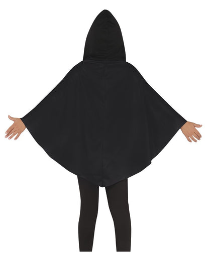 Kürbis Kinder Poncho für Halloween