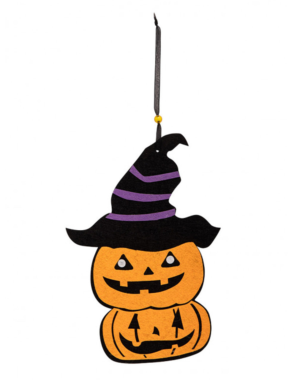 Halloween Pumpkin Stack Felt Decoration