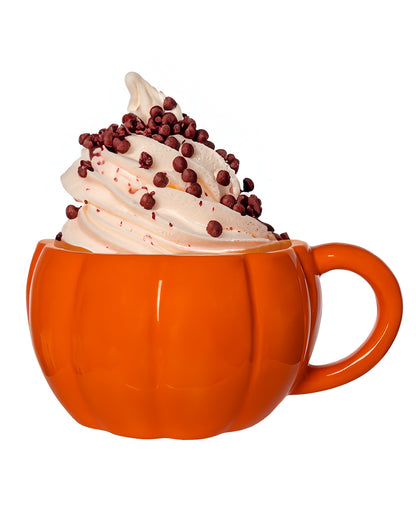 Halloween Pumpkin Mug With Lid 500ml