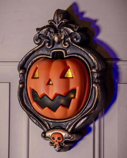 Halloween Pompoen Deurbel Met Licht & Geluid 26cm