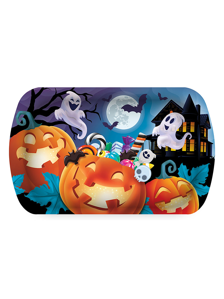 Halloween Pumpkin & Ghost Tray