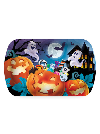 Halloween Pumpkin & Ghost Tray