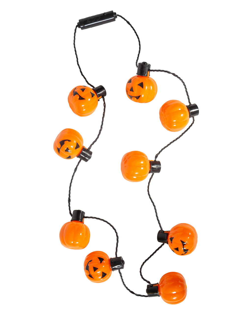 Collana con zucca LED di Halloween