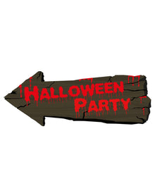 Halloween Party Signpost 50cm