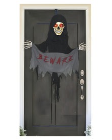 Grim Reaper Figur mit Bewegung als Türdekoration 135cm
