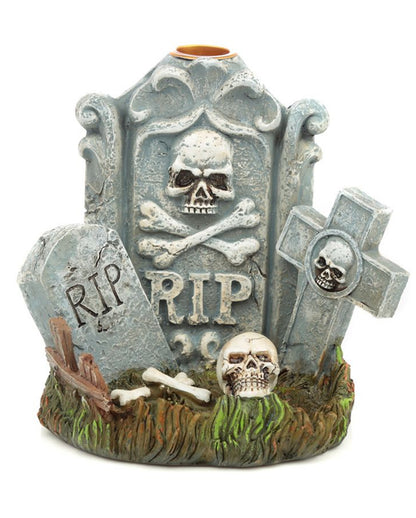 Halloween RIP Tombstone Backflow Incense Cone Holder