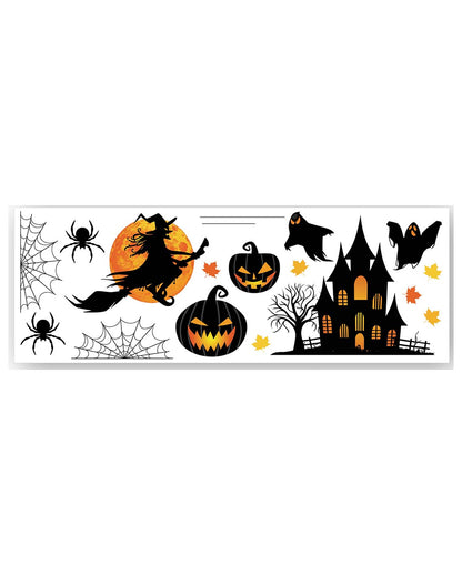 Halloween Silhouetten Wand Sticker