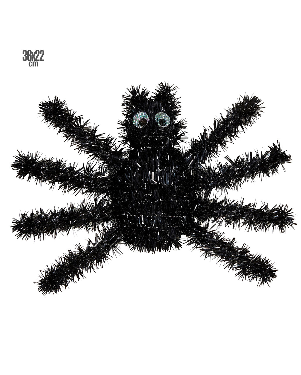 Halloween Spider Made Of Tinsel