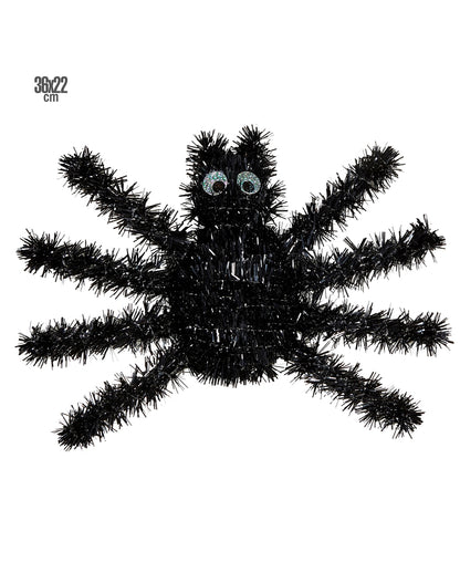Halloween Spider Made Of Tinsel