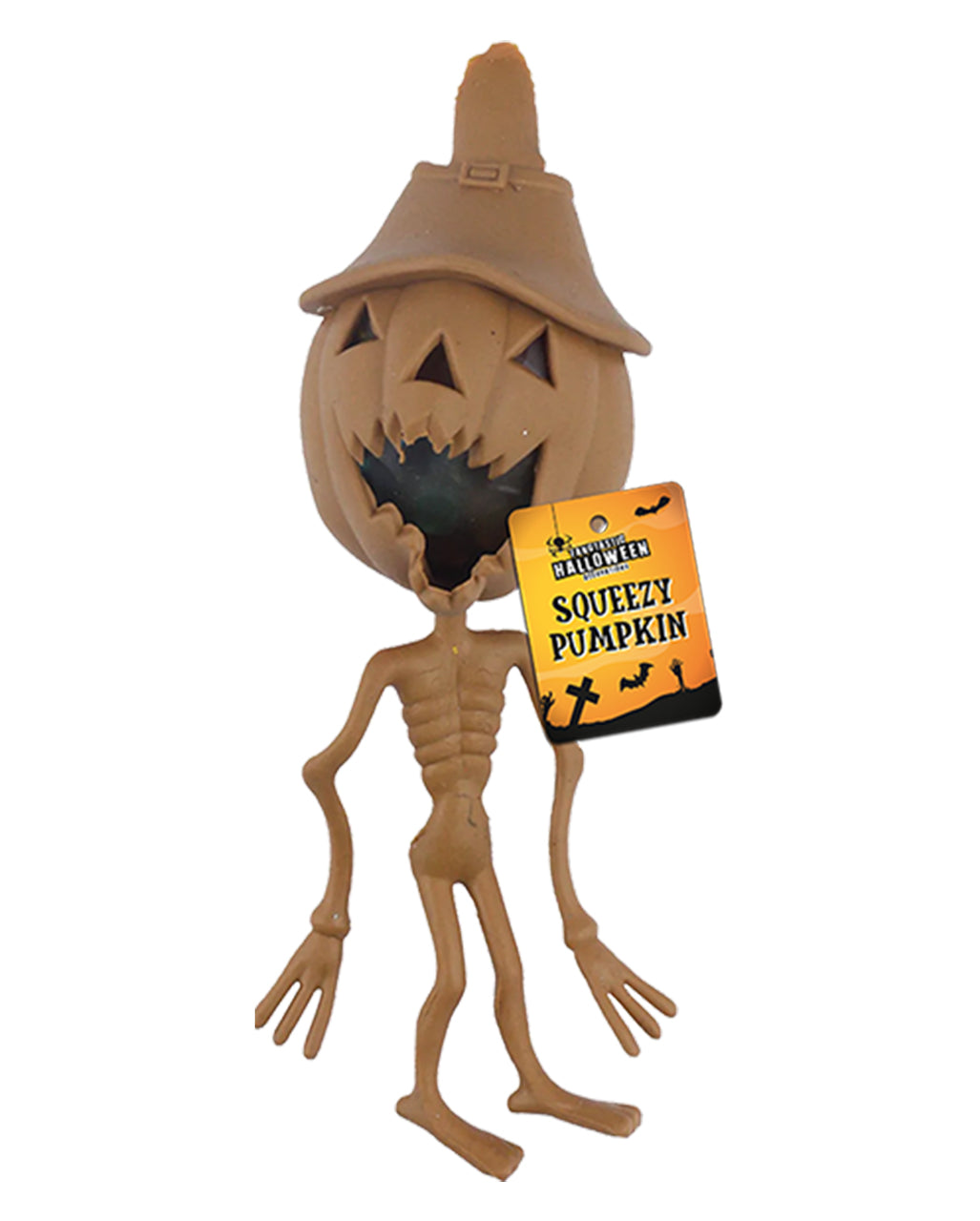 Halloween Squeeze Kürbis Spielzeug 1 St.