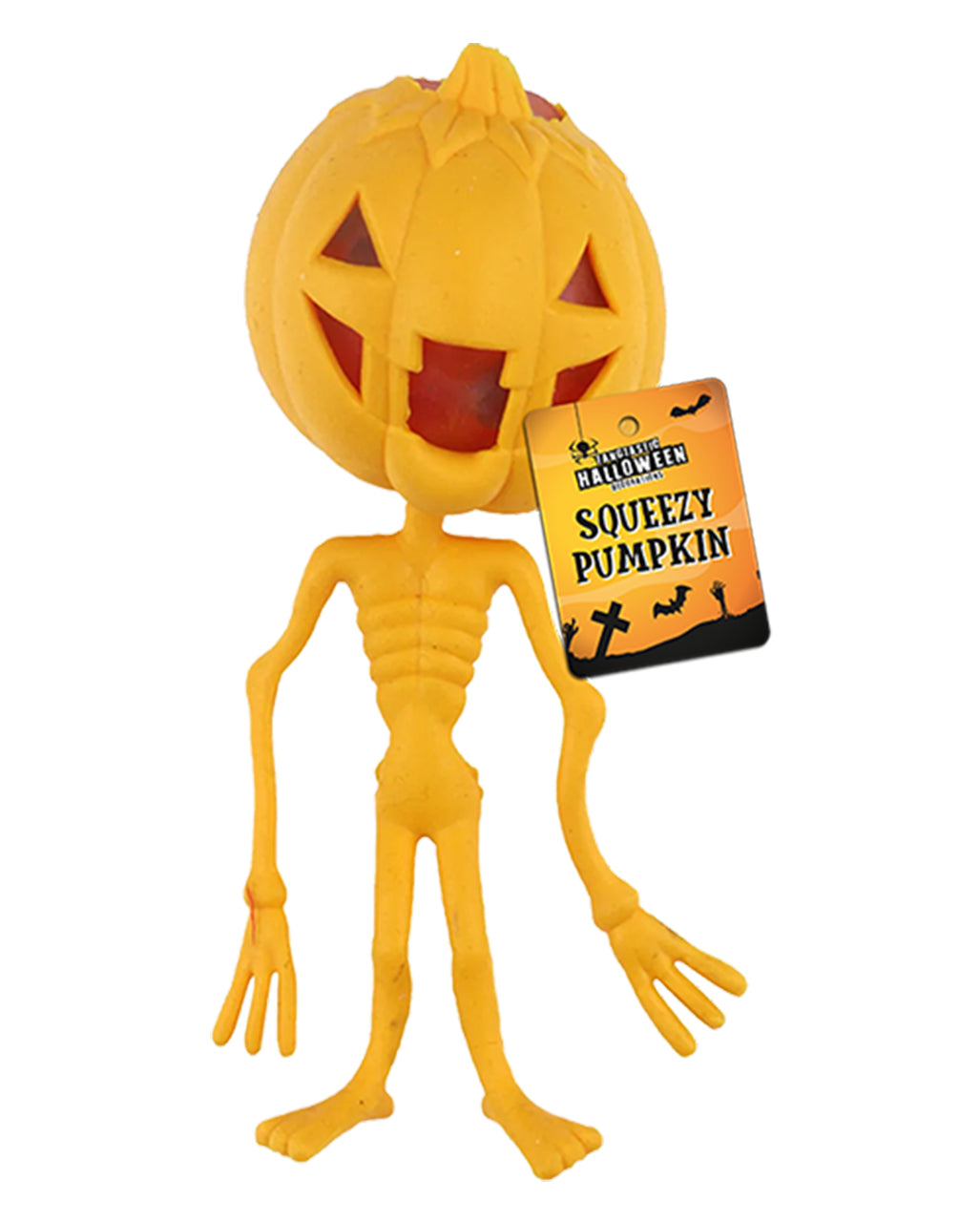 Halloween Squeeze Kürbis Spielzeug 1 St.