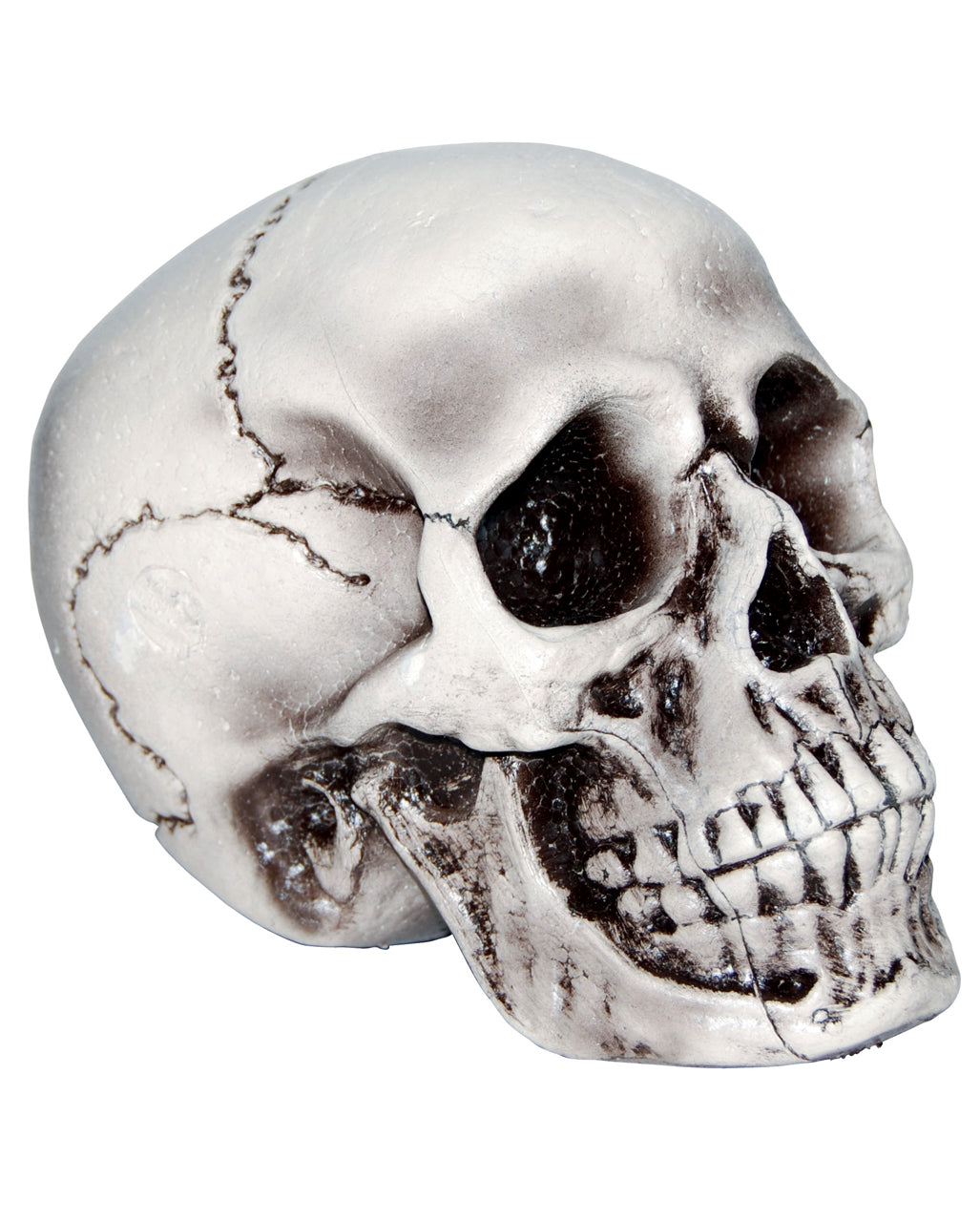 Beiger, realistischer Totenkopf