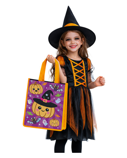 Halloween Trick or Treat Bag Pumpkin Witch