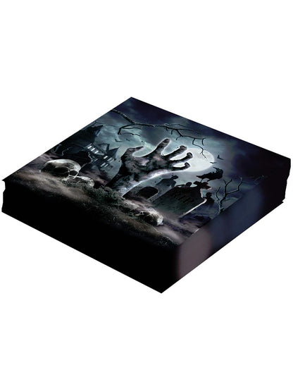 Halloween Zombie Friedhof Servietten 12 St.