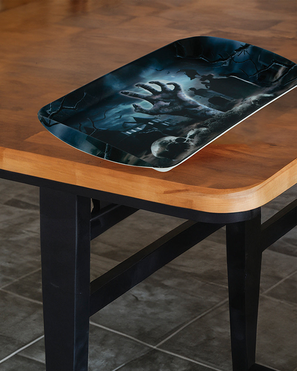 Halloween Zombie Graveyard Tray