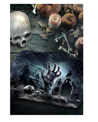 Halloween Zombie Graveyard Tray