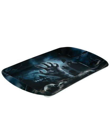 Halloween Zombie Graveyard Tray